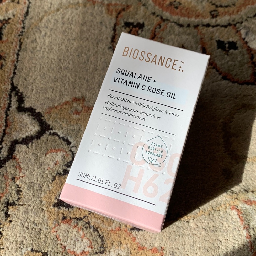 Biossance Squalene + Vitamin C Rose Oil